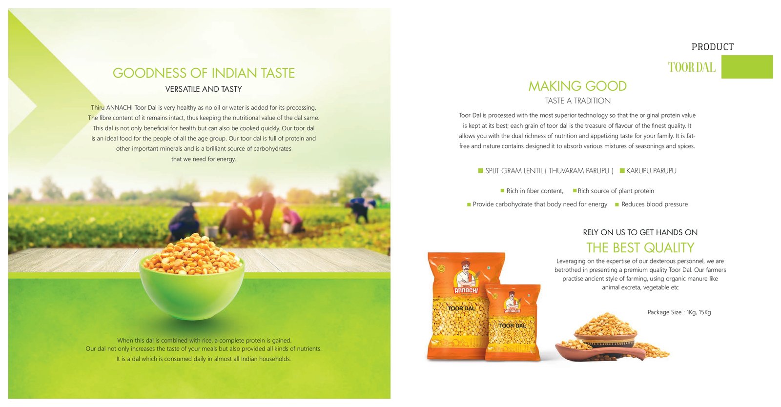 Thiru Annachi Toor Dal